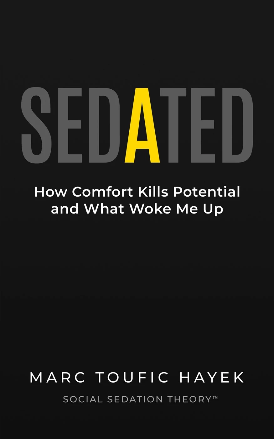 Sedated — front cover for Marc Toufic Hayek