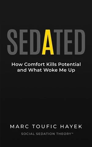 Sedated book cover