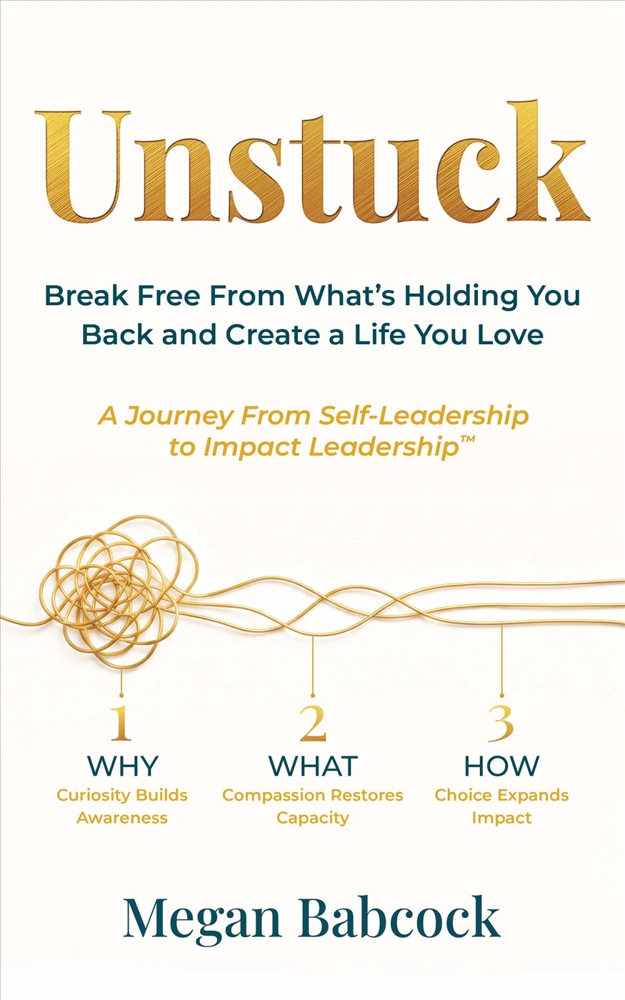 Unstuck — front cover for Megan Babcock
