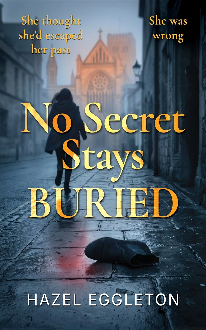 No Secret Stays Buried — front cover for Hazel Eggleton